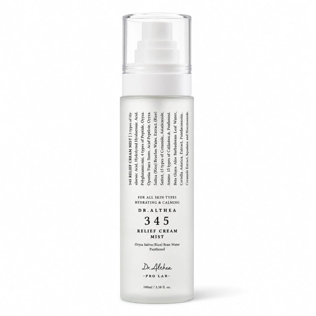 345 Relief Cream Mist-ערפל קרם להרגעת ולחות העור 60 מ"ל.