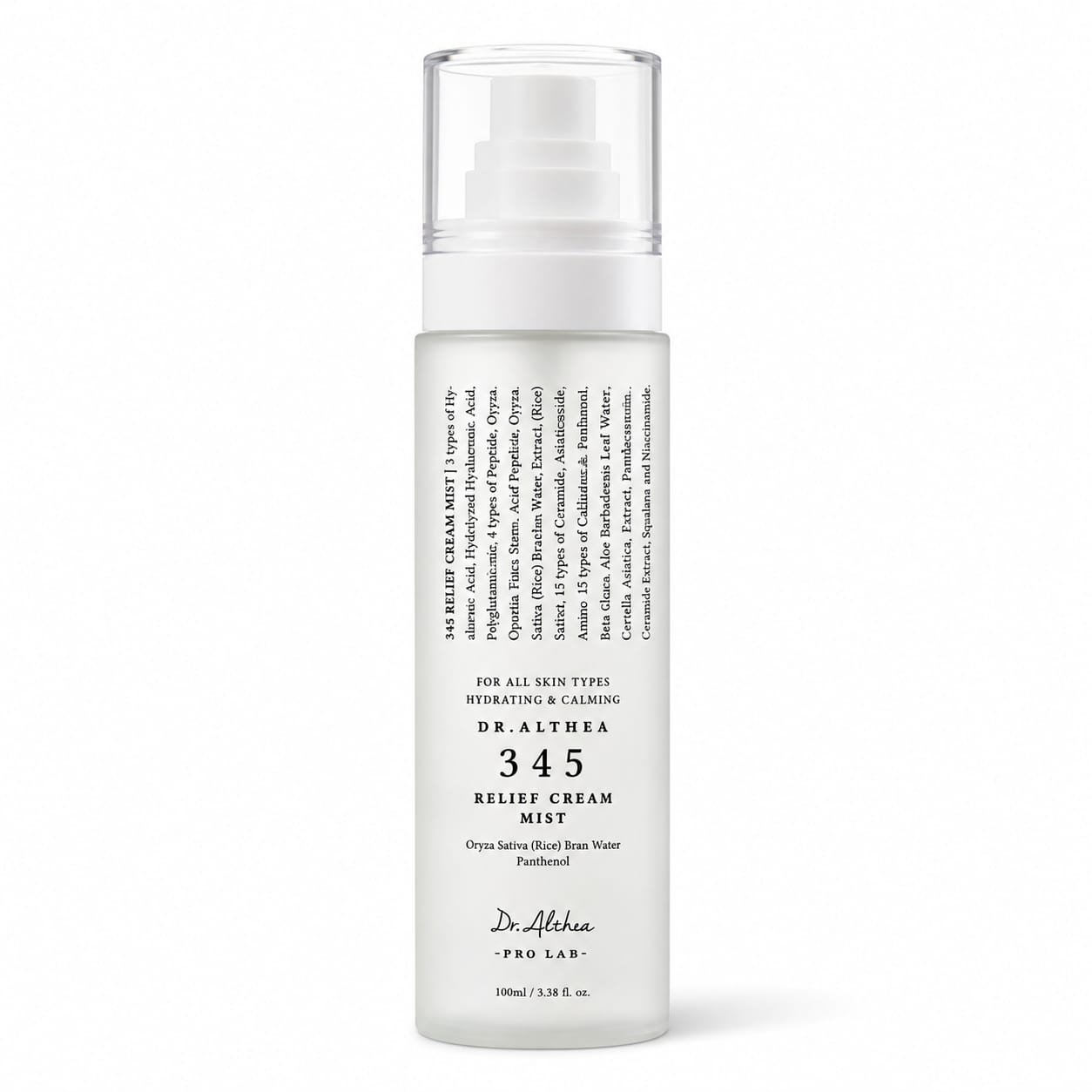 345 Relief Cream Mist-ערפל קרם להרגעת ולחות העור 60 מ"ל.