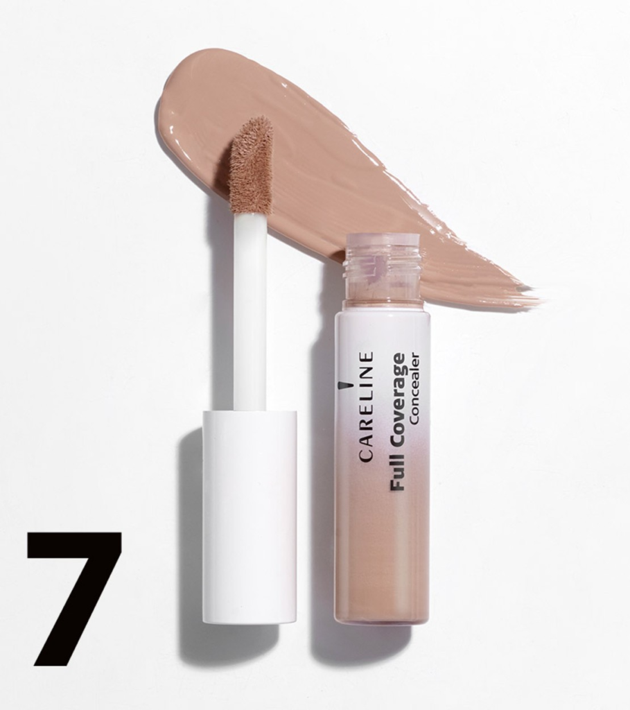 Careline | Full Coverage Concealer,7-קרליין קונסילר בכיסוי גבוה לטשטוש פגמים וכהויות,7.
