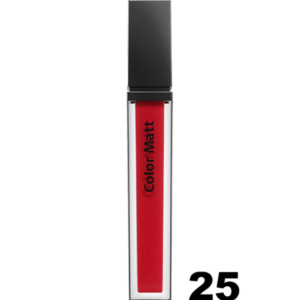 Careline | Color Matte Lipstick,25-קרליין שפתון מאט במרקם קטיפתי למראה דומיננטי,25.