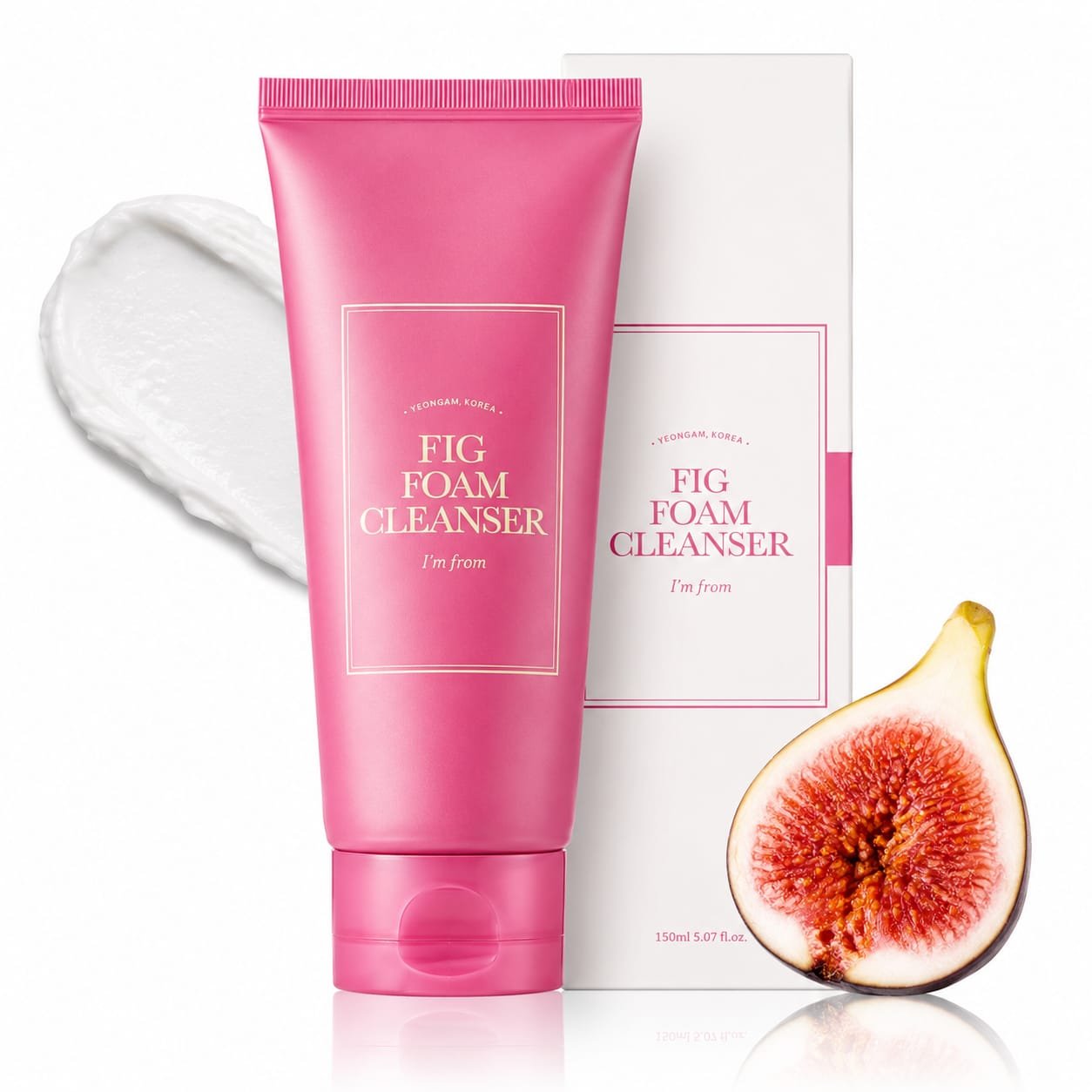 I'm From Fig Foam Cleanser 150ml-איים פרום קצף ניקוי לפנים עם תאנה 150 מ"ל.
