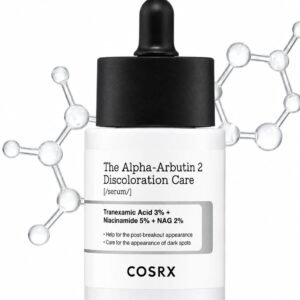 Cosrx The Alpha-Arbutin 2 Discoloration Care Serum-קוסרקס סרום לטיפול בפיגמנטציה עם אלפא-ארבוטין 2% ,50 מ"ל.