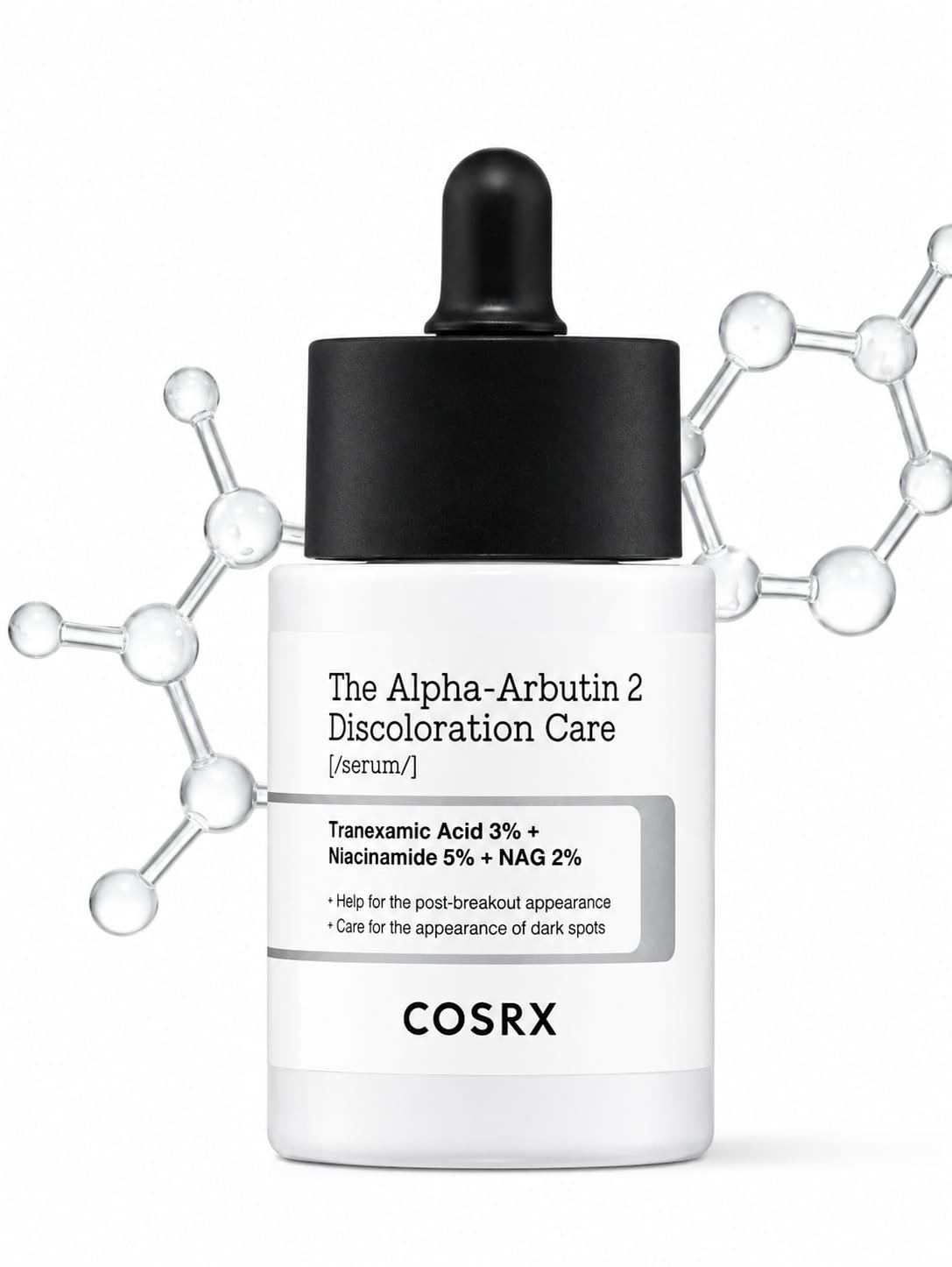 Cosrx The Alpha-Arbutin 2 Discoloration Care Serum-קוסרקס סרום לטיפול בפיגמנטציה עם אלפא-ארבוטין 2% ,50 מ"ל.