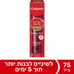 Colgate Optic White Expert-משחת שיניים אופטיק וויט אקספרט 75 מ"ל.