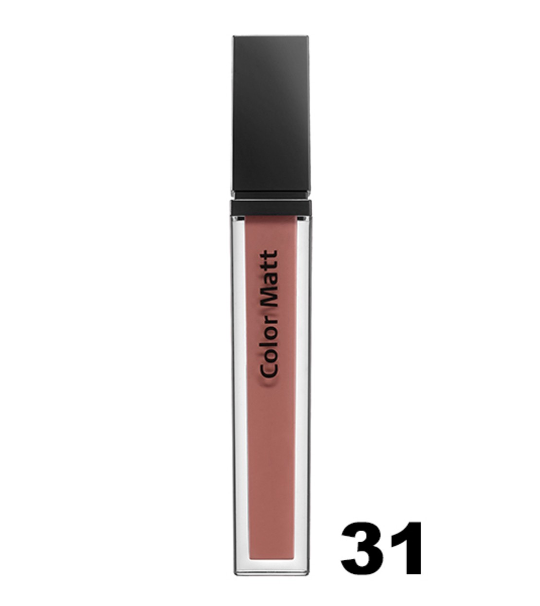 Careline | Color Matte Lipstick-קרליין שפתון מאט במרקם קטיפתי למראה דומיננטי,31.