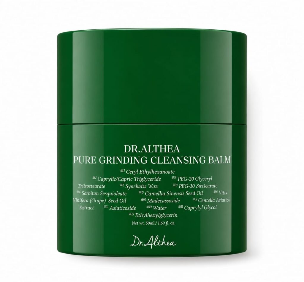 Dr. althea pure grinding cleansing balm-ד"ר אלתיאה באלם ניקוי פנים טהור במנגנון סיבובי.