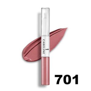 Careline | Everlast Gloss,701-שפתון עמיד דו-שלבי לצבע עוצמתי וברק קריסטלי 701.