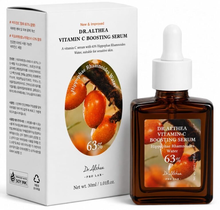 Dr. Althea Vitamin C Boosting Serum – סרום ויטמין C להבהרה וטיפול בכתמים.