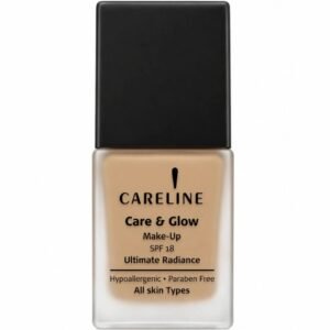 CARELINE Care & Glow Foundation-קרליין מייק אפ קאר אנד גלאו, גוון 111.