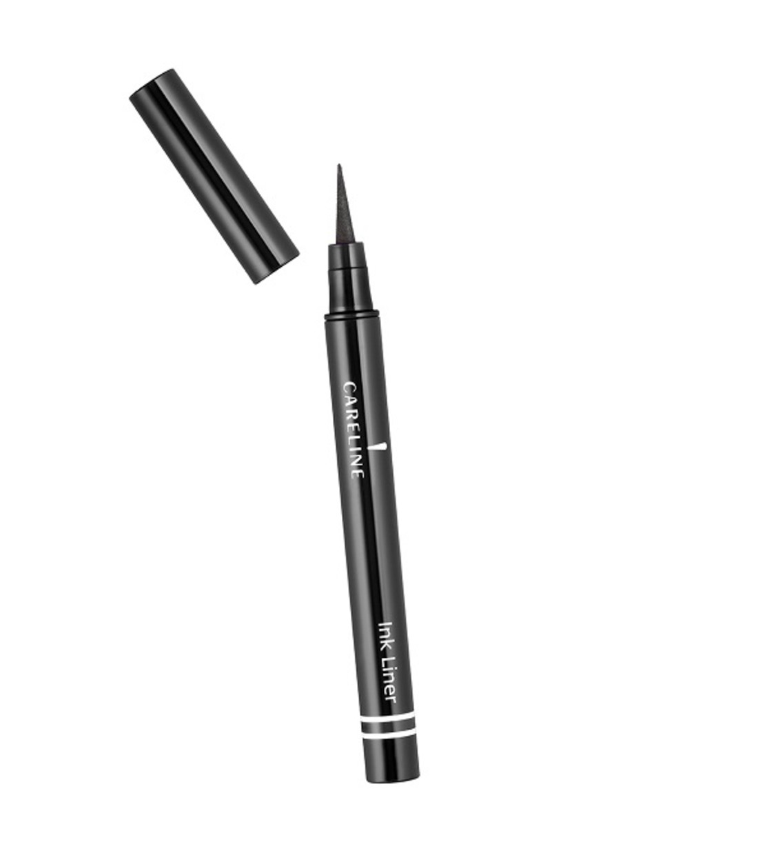 Careline | Ink Liner Black -קרליין אייליינר שחור טוש בעל קצה גמיש לשרטוט מדויק ונוח.