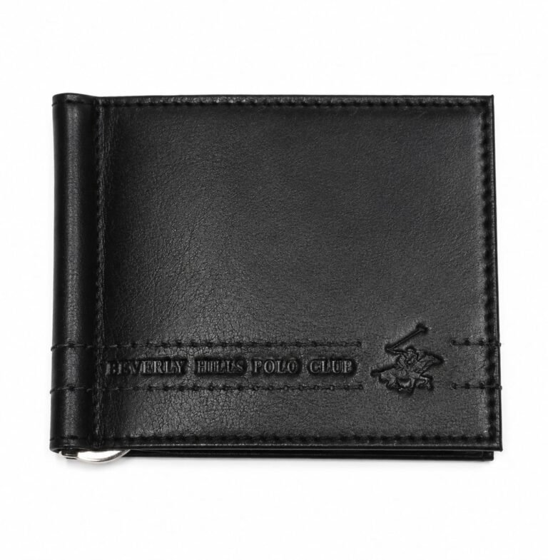 POLO Club Beverly Hills | -פולו ארנק גבר עם קליפס לשטרות.