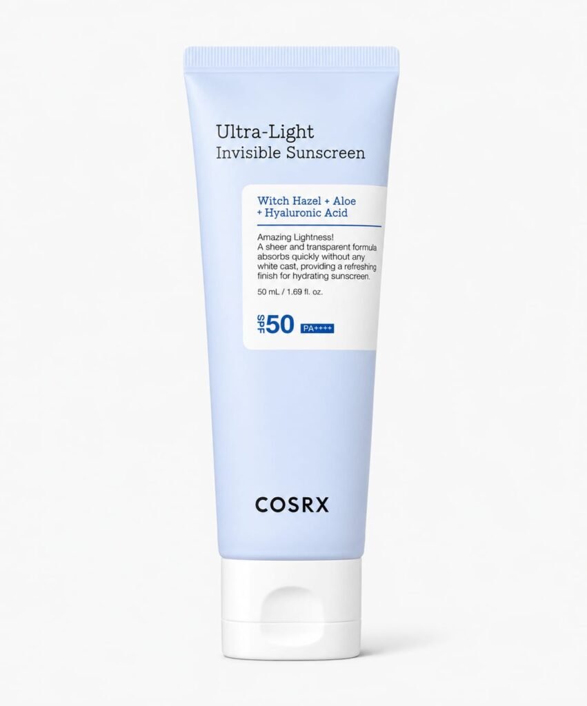 Ultra-Light Invisible Sunscreen SPF50 PA++++-קרם הגנה בלתי נראה וקל במיוחד 50 מ"ל.