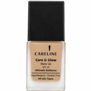 CARELINE Care & Glow Foundation-קרליין מייק אפ קאר אנד גלאו, גוון 112.
