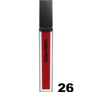 Careline | Color Matte Lipstick-קרליין שפתון מאט במרקם קטיפתי למראה דומיננטי,26.