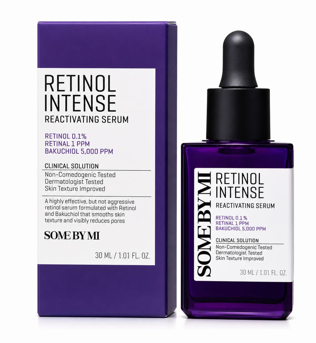 SOMEBYMI Retinol Intense Reactivating Serum 30ml-סום ביי מי – סרום רטינול אינטנסיבי לחידוש ומיצוק העור.