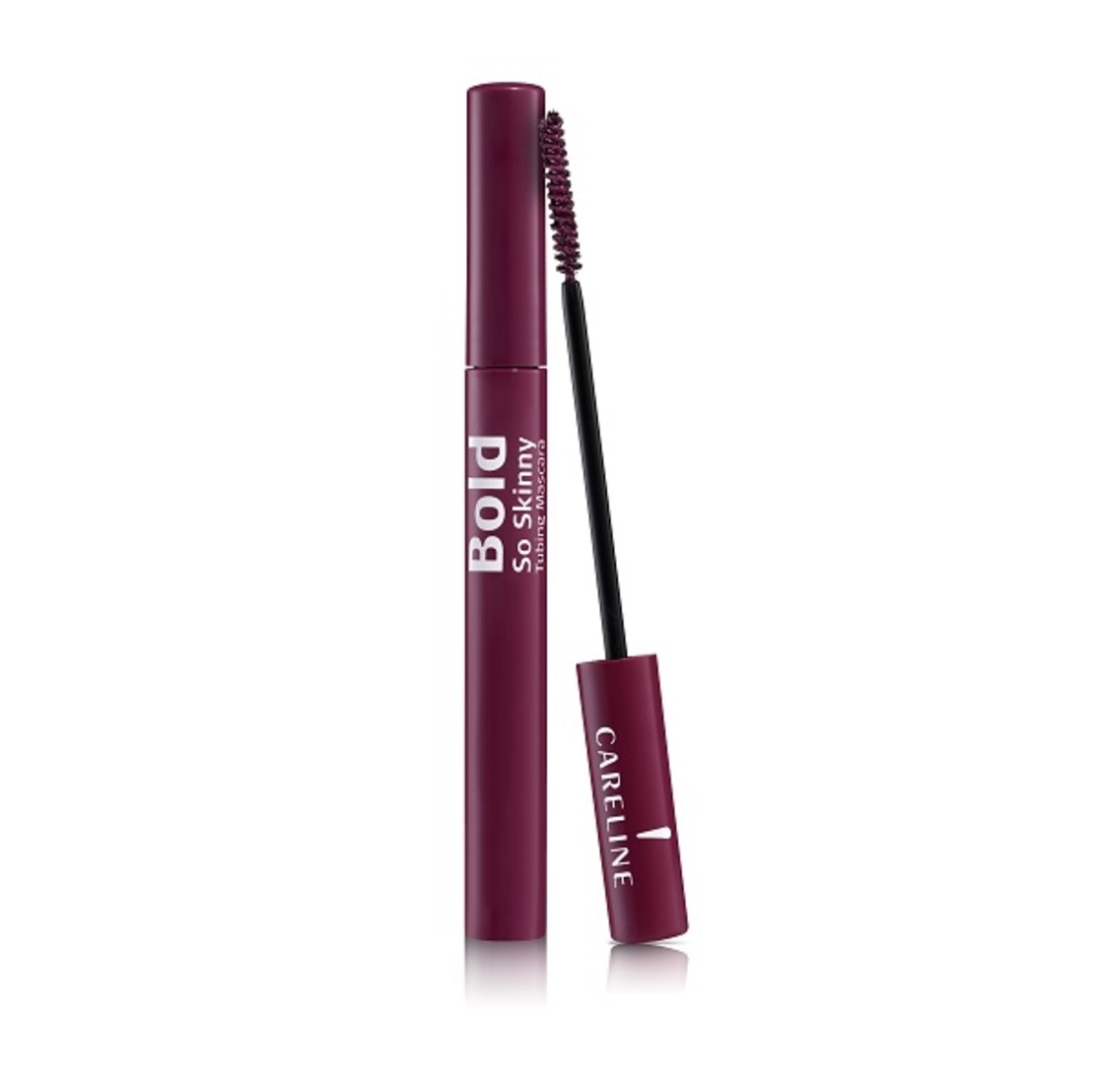 Careline Bold So Skinny Tubing Mascara-קרליין מסקרת עיטוף סגול-חציל ליצירת מראה עשיר וצפוף.