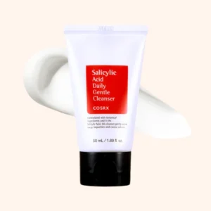 cosrx salicylic acid daily gentle cleanser 50 ml-קוסרקס ג'ל ניקוי יומי עדין חומצה סליצילית 50 מ"ל.