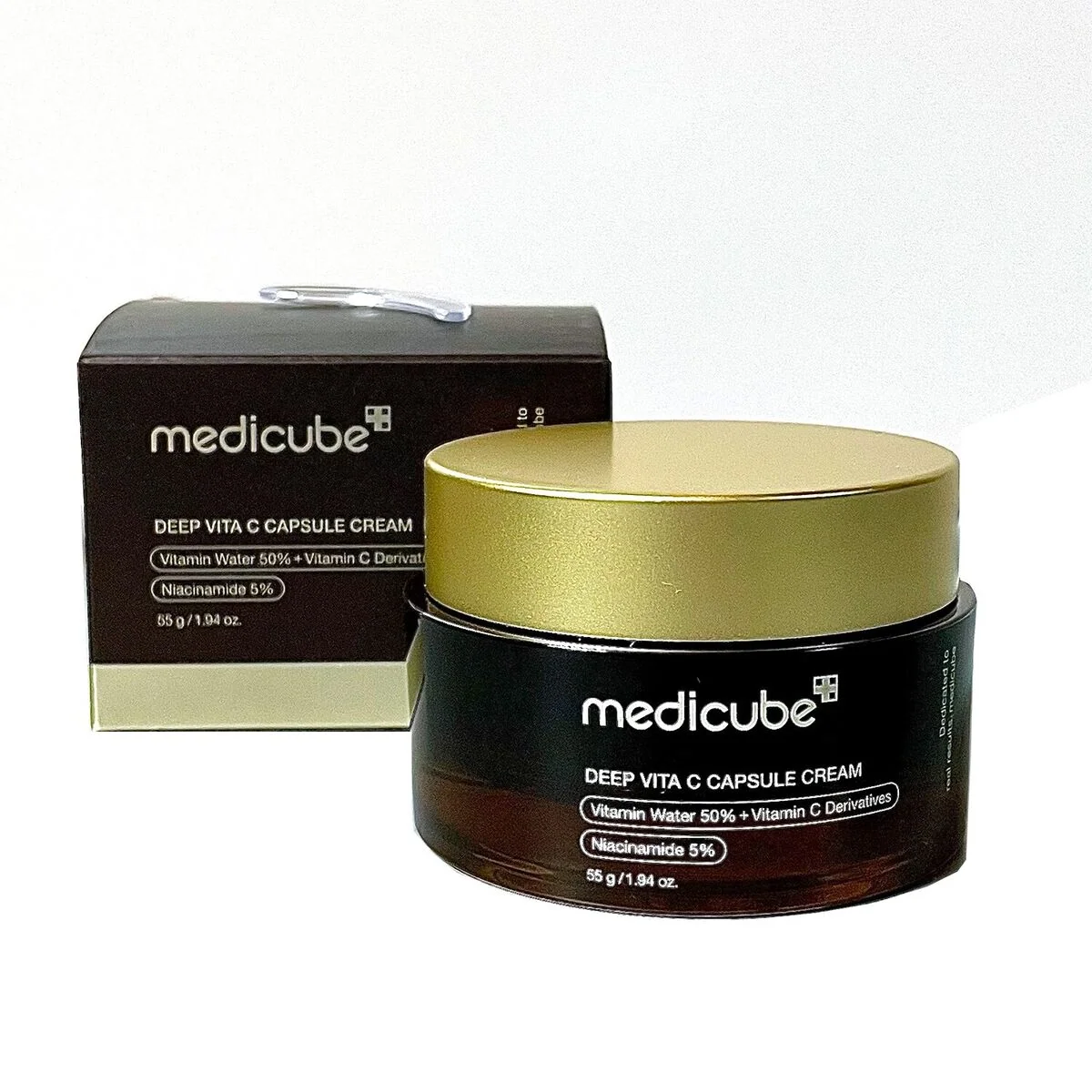 medicube Deep Vita C Capsule Cream-מדיקיוב קרם קפסולות ויטמין C עמוק 55 גרם.