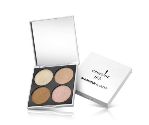 Careline |  Shimmer & Glow -קרליין ערכת שימרים יוקרתית להארת תווי הפנים ומראה זוהר.