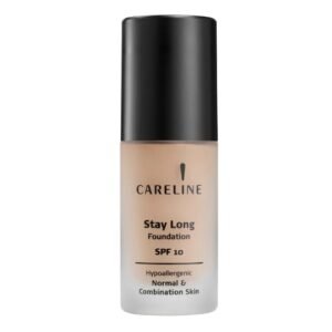 Careline |  Stay Long Foundation,601-קרליין מייקאפ עמיד במרקם נוח לכיסוי אחיד ומראה רענן לאורך זמן,601.