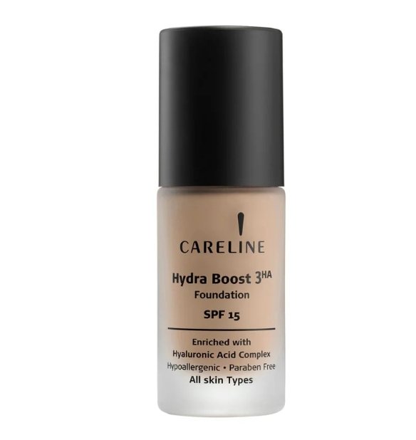 Careline | Hydra Boost Foundation,402-קרליין מייק-אפ לחות למראה עור אחיד, רענן וקורן גוון 402.
