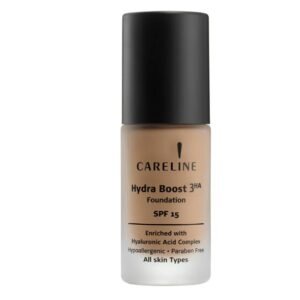 Careline | Hydra Boost Foundation,404-קרליין מייק-אפ לחות למראה עור אחיד, רענן וקורן גוון 404.