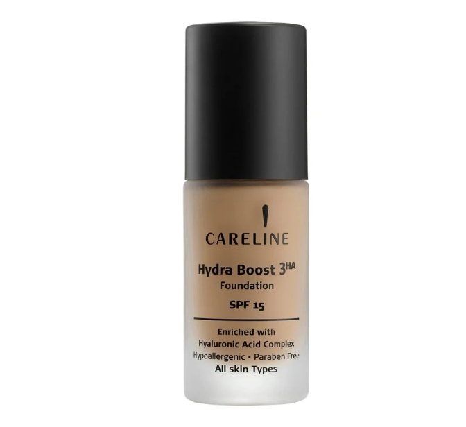 Careline | Hydra Boost Foundation,405-קרליין מייק-אפ לחות למראה עור אחיד, רענן וקורן גוון 405.