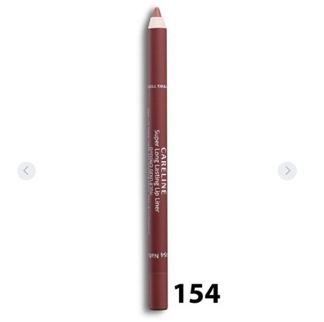 CARELINE Long Lasting Lip Liner-עיפרון שפתיים עמיד במרקם קרמי וחידוד מובנה 154.