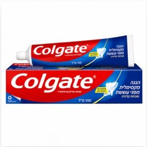 Colgate Maximum Cavity Protection Toothpaste-קולגייט משחת שיניים הגנה מקסימלית מפני עששת 100 מ"ל.