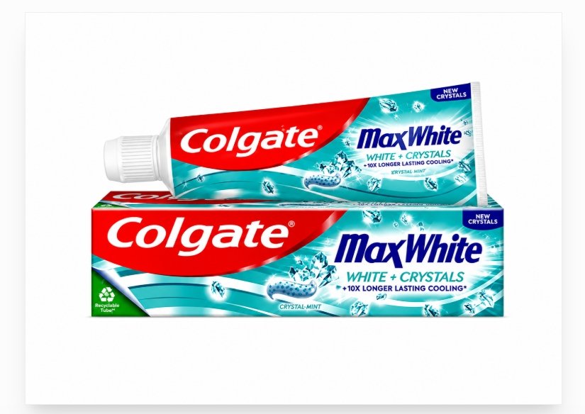 Colgate Max White Fresh Crystals Toothpaste – קולגייט מקס וויט קריסטלים מרעננים.