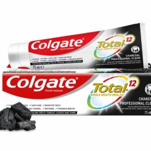Colgate Total Charcoal Professional Clean Toothpaste – קולגייט טוטאל פחם Professional Clean משחת שיניים 75 מ"ל.
