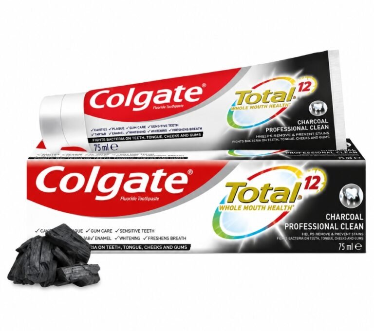 Colgate Total Charcoal Professional Clean Toothpaste – קולגייט טוטאל פחם Professional Clean משחת שיניים 75 מ"ל.