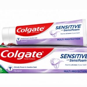 COLGATE Sensitive with SensiFoam Toothpaste 75 ml – קולגייט סנסיטיב משחת שיניים 75 מ"ל.