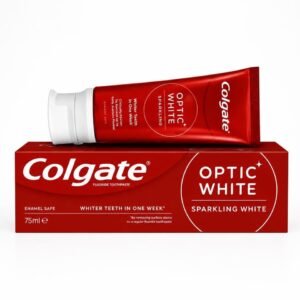 Colgate Optic White Sparkling White Toothpaste – קולגייט אופטיק וייט ספרקלינג וייט 75 מ"ל.