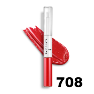 Careline | Everlast Gloss,708-שפתון עמיד דו-שלבי לצבע עוצמתי וברק קריסטלי 708.