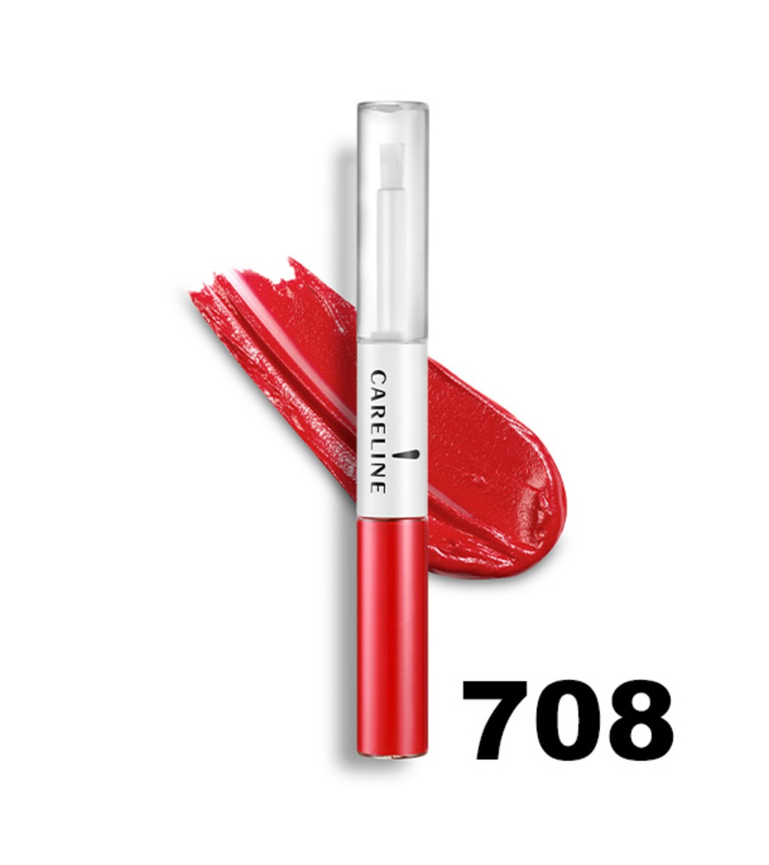 Careline | Everlast Gloss,708-שפתון עמיד דו-שלבי לצבע עוצמתי וברק קריסטלי 708.