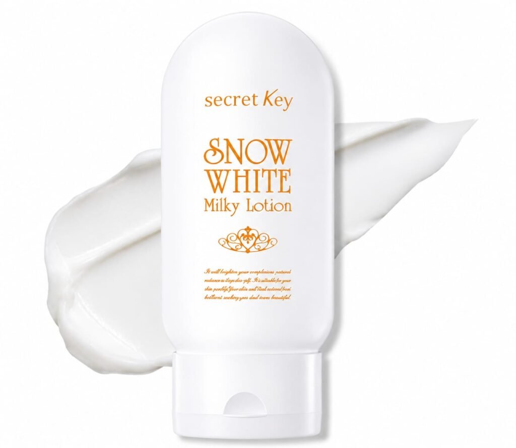 Secret Key Snow White Milky Lotion-תחליב הלבנה והבהרה לחותי.