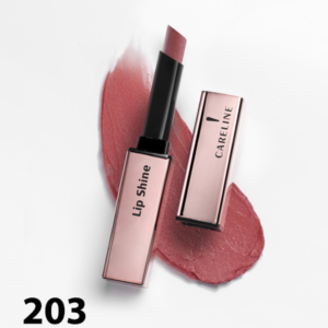 Careline | Lip Shine Lipstick,203-קרליין שפתון לחות בגימור ברק טבעי למראה רך ומואר,203.