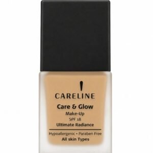 CARELINE Care & Glow Foundation-קרליין מייק אפ קאר אנד גלאו, גוון 113.