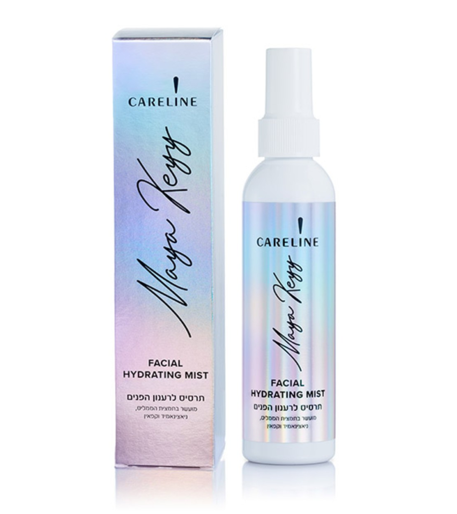 Careline |  Facial Hydrating Mist-קרליין תרסיס לחות, רענון וקיבוע איפור סדרת  מאיה קיי,145 מ"ל.