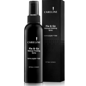 Careline | Fix & Go Makeup  Finishing Spray-קרליין ספריי מקבע להארכת עמידות האיפור,145 מ"ל.