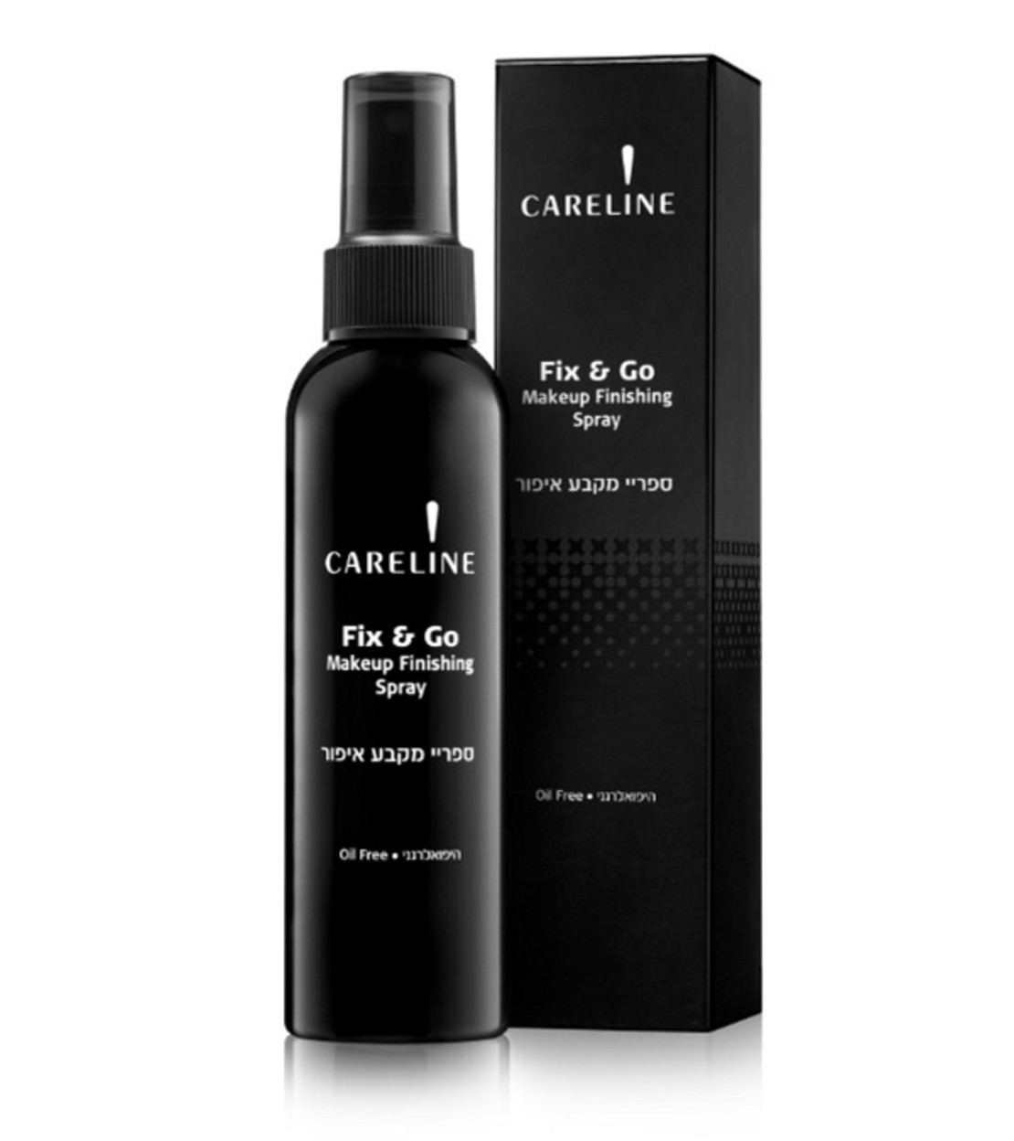 Careline | Fix & Go Makeup  Finishing Spray-קרליין ספריי מקבע להארכת עמידות האיפור,145 מ"ל.