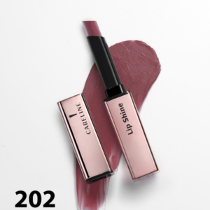 Careline | Lip Shine Lipstick,202-קרליין שפתון לחות בגימור ברק טבעי למראה רך ומואר,202.