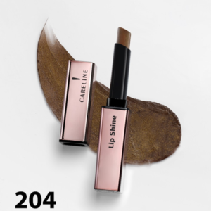 Careline | Lip Shine Lipstick,204-קרליין שפתון לחות בגימור ברק טבעי למראה רך ומואר,204.