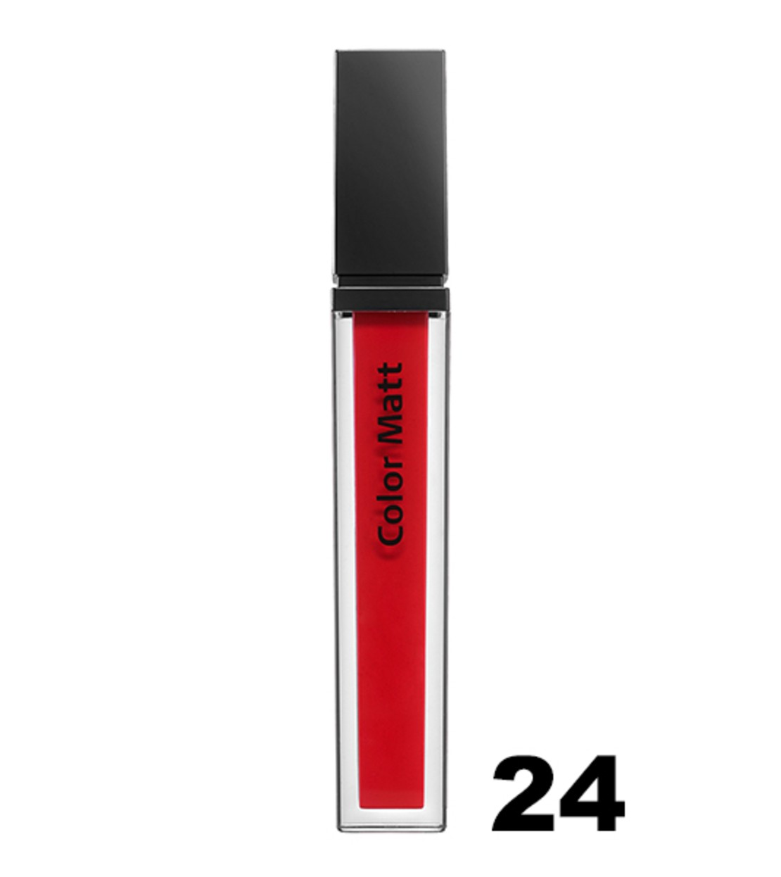 Careline | Color Matte Lipstick,24-קרליין שפתון מאט במרקם קטיפתי למראה דומיננטי,24.