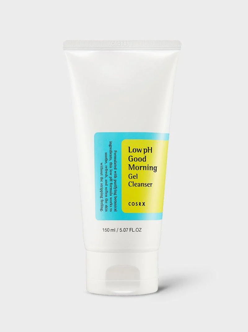 Cosrx  Low pH Good Morning Gel Cleanser- קוסרקס ג'ל ניקוי בוקר בעל  PH נמוך 150 מ"ל.