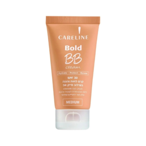 Careline | Bold BB Cream SPF30 Medium- קרליין קרם BB לכיסוי טבעי, הגנה וטיפוח.
