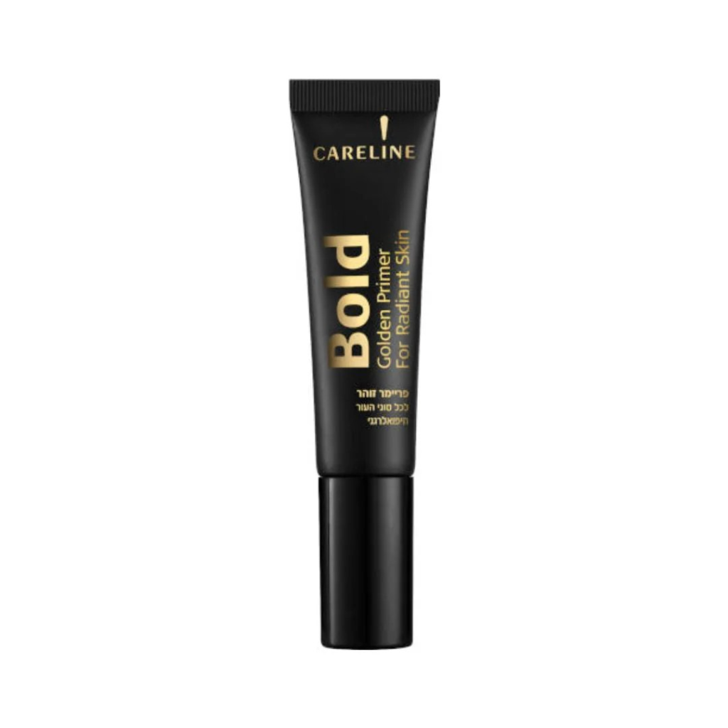 Careline | Bold Golden Primer For Radiant Skin,30 ml-קרליין פריימר זוהר למראה מואר וקורן 30 מ"ל.