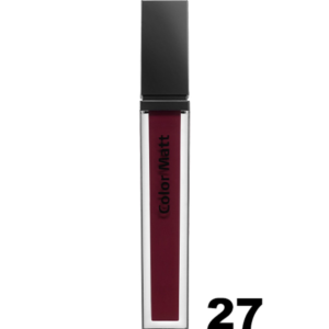 Careline | Color Matte Lipstick,27-קרליין שפתון מאט במרקם קטיפתי למראה דומיננטי,27.