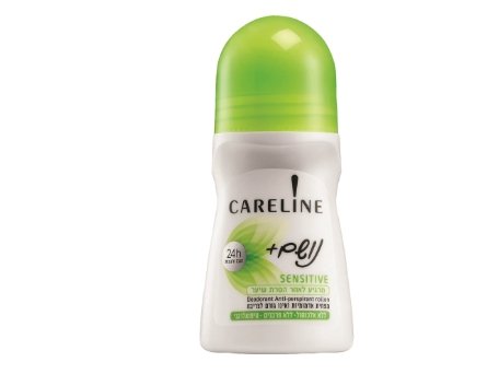 Careline – קרליין דאודורנט רול-און נושם Sensitive (ירוק) | אנטי-פרספירנט | הגנה עד 24 שעות.